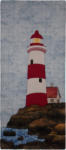 Leuchtturm rot (36x80 cm)